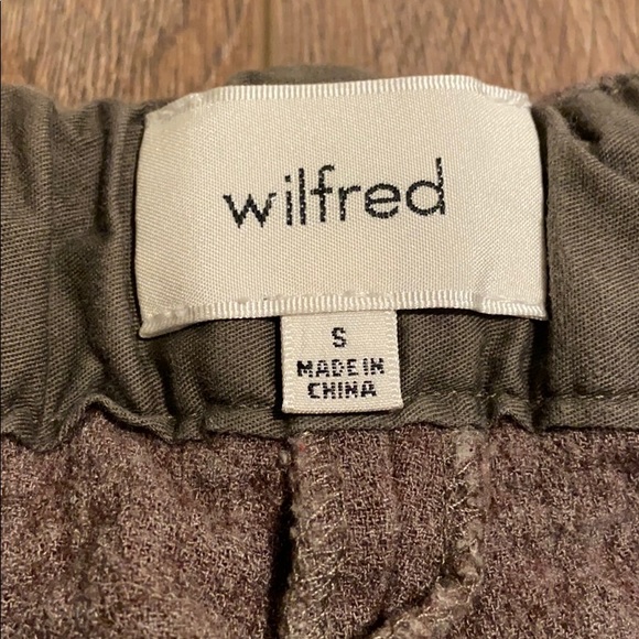 SOLD Aritzia Wilfred Wool Blend Dress Pants Grey - Picture 2 of 8